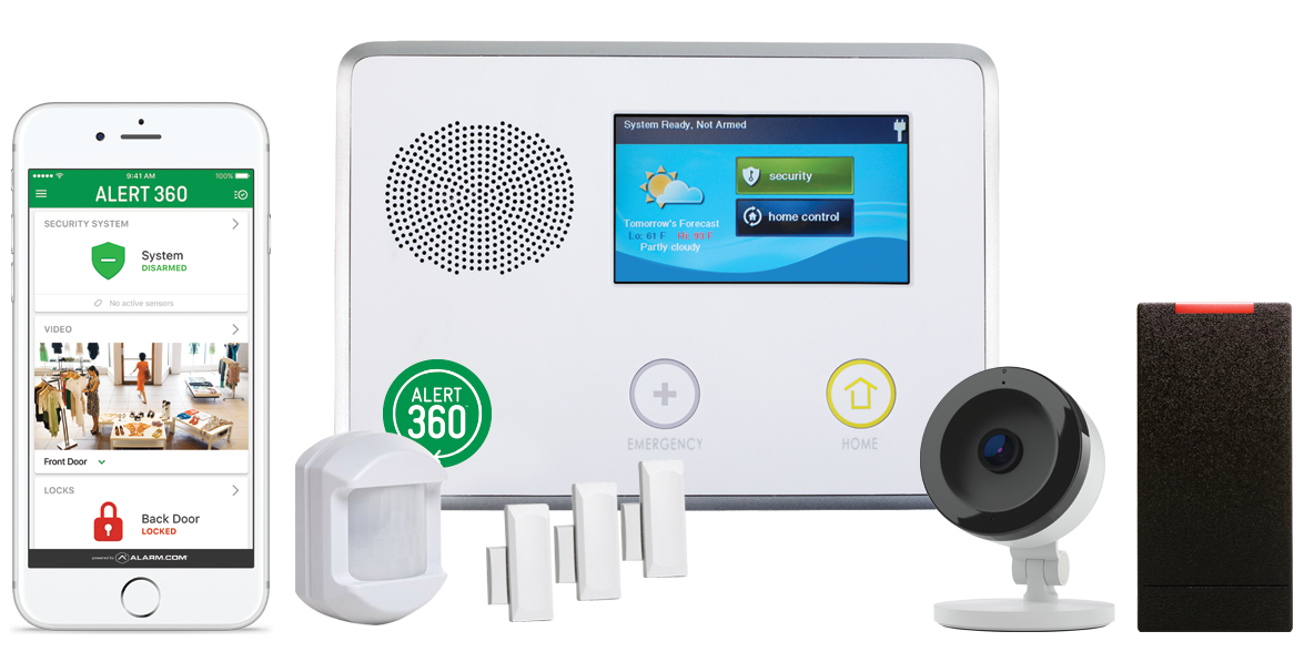 Image of smart security devices