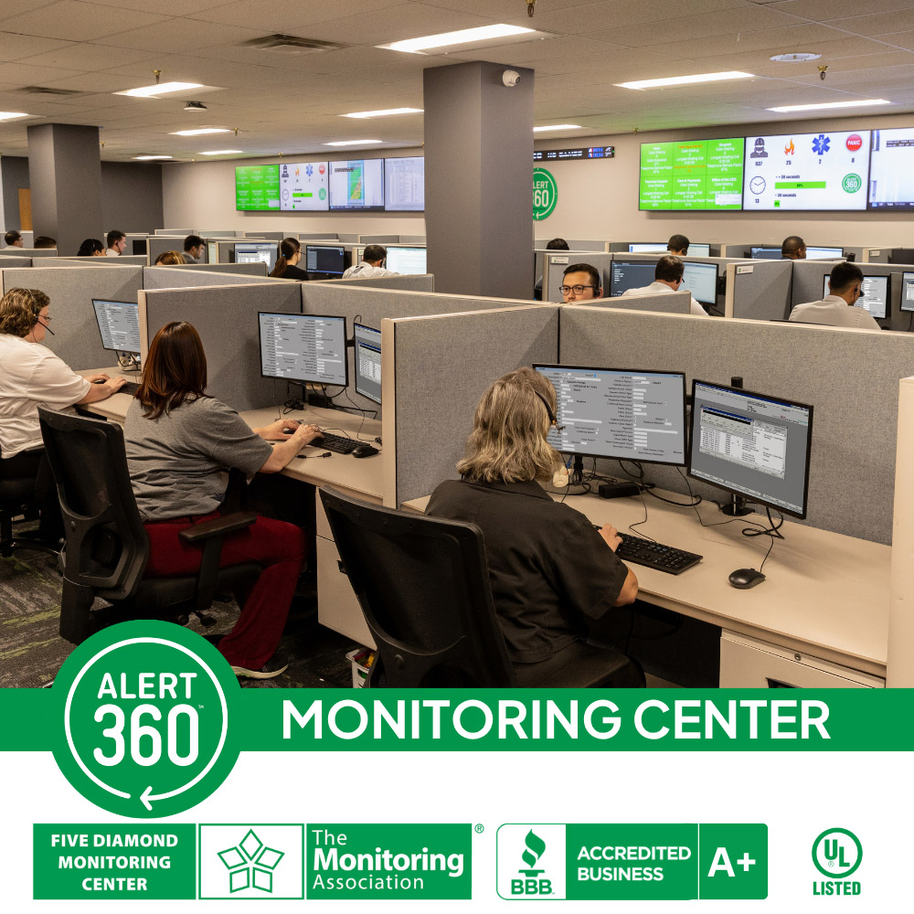 Alert 360's 5 Diamond Monitoring Center