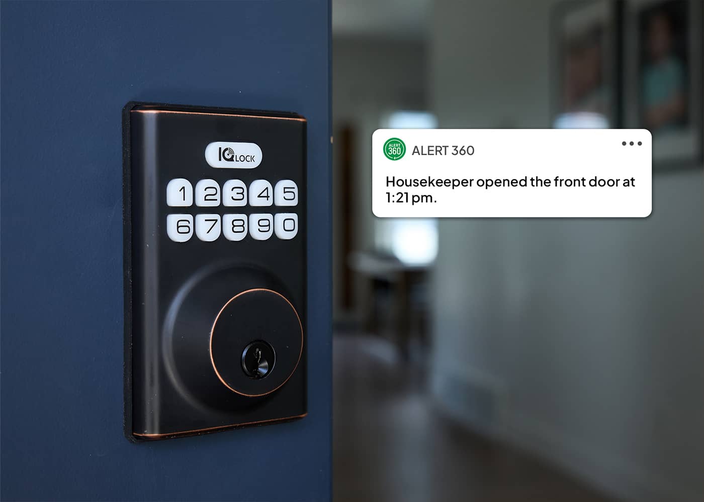 Alert 360 keyless door entry