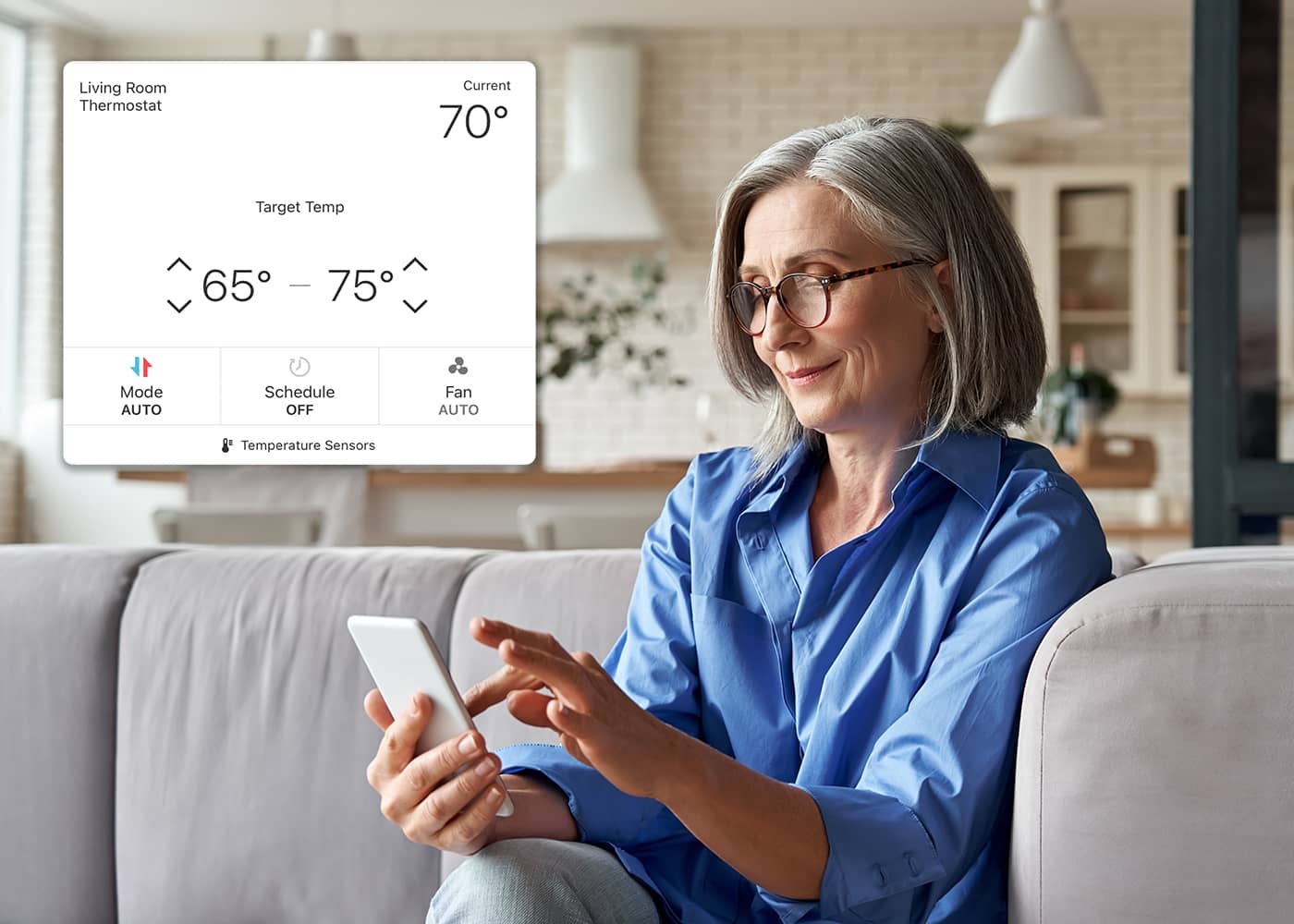 home automation devices controlled by an app